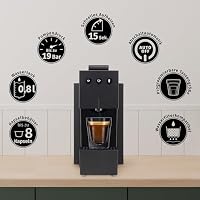 K-FEE SQUARE Kapselmaschine für Kaffee, Tee & Kakao | Pink – Ansicht 3