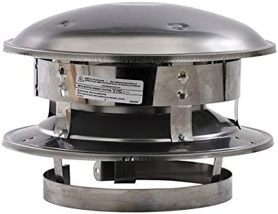 Chimney Topper - 6 Inch Round, Fits 6 Inch Chimney Pipe