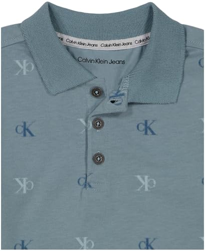 Image of Calvin Klein baby-boys 2pc Polo Short Set