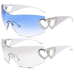C4* White/Gradient Silver + White/Gradient Blue - 2 Pack