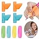 8 Pcs Schreibhilfe Für Stift Kinder, Silikon Stifthalter Kinder Hilfe Zur Stifthaltung, Ergonomische Stifthaltung Kinder Hilfsmittel,Stift Halterung Für Vorschule Grundschule, Schreibhilfen Stifte
