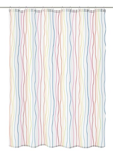 Kleine Wolke Duschvorhang Jolie,120x200 cm, Multicolor