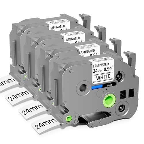 TZe-251 24mm 0.94 ~l[gzCge[v Brother x[J[e[v Aze-251 P-Touch Label TZ TZe 1C`Ή nɍ PT-D600 PT-D610BT PT-P710BT PTP700 t