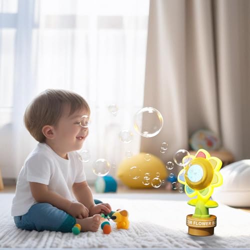 Machine à bulles USB rechargeable avec télécommande pour fête - 3