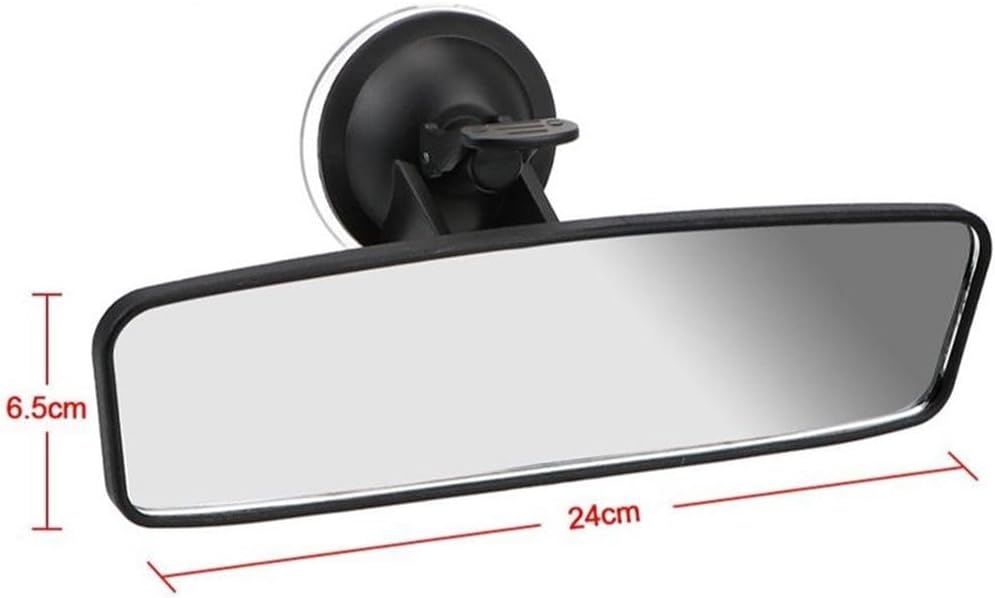 Iç Dikiz Ilave Ayna Cama Vantuslu Kilitli Ayarlı 240mm