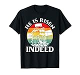 Photo Gallery he is risen indeed retro vintage regalo di pasqua maglietta Photo Gallery he is risen indeed retro vintage regalo di pasqua maglietta