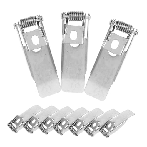 LALAFINA 10 piezas Clip de para Iluminación Empotrada para Downlights Fijación Segura y para Techo Compatible con Lámparas LED y Spotlights