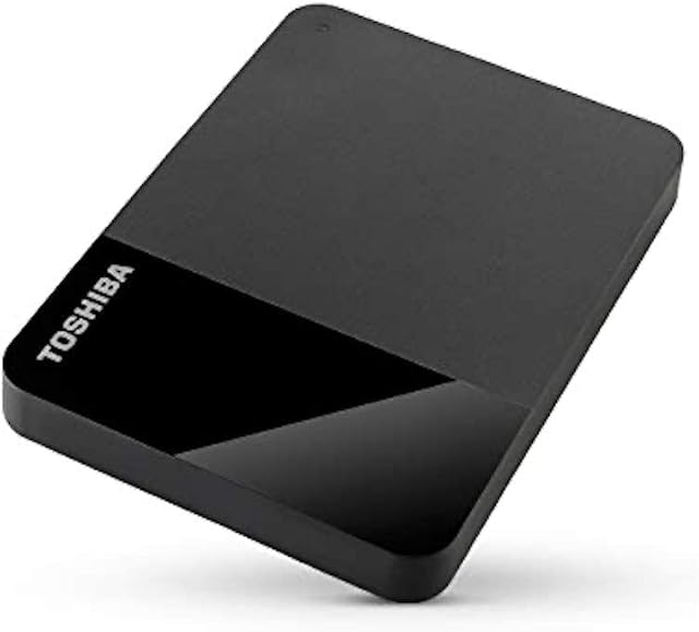 Toshiba 1TB Canvio Ready 2.5 inch Portable External Hard Drive with SuperSpeed USB 3.2 Gen 1, Compatible with Microsoft Windows 7, 8 and 10, Black (HDTP310EK3AA)