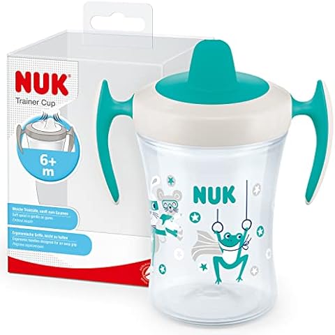 NUK Trainer Cup Trinklernbecher | auslaufsicherer Becher Cover
