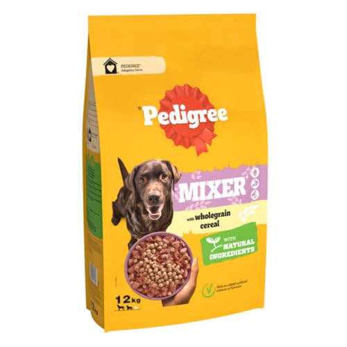 Pedigree Mixer With Wholegrain Cereals 12kg & Buddy's Poop Bag Dispenser