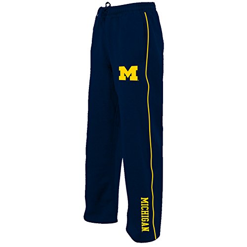 Michigan Wolverines Poly Sweatpants Score Navy