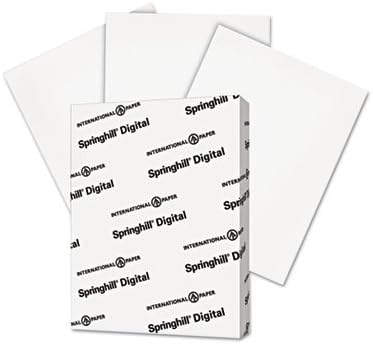 Digital Index White Card Stock, 110 lb, 8 1/2 x 11, 250 Sheets/Pack