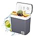 Produktbild WOLTU Elektrische Kühlbox 24L zum Kühlen und Warmhalten Mini Kühlschrank Isolierbox 12V & 230V für Auto und Steckdose Grau
