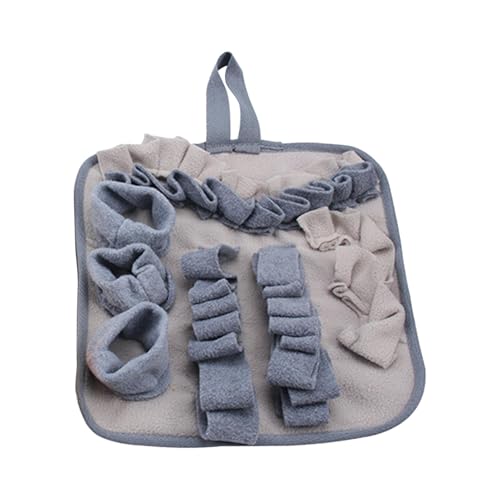 Sniff Mat For Dogs, Bunny Mat, Interactive Treat Dispenser, Soft Fleece Feeding Pad, Nose Work Training Toy, Pet Enrichment Acti