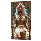 ペイントバイナンバー セクシー 女の子 Paint by Numbers アクリルペイント キット DIYペイント 大人 子供の塗り絵 キット 数字 キャンバスアート ブラシとアクリル絵の具が入 大さい 油絵セット オフィス インテリア, クリスマスプレゼント 30x60cm 0z-453