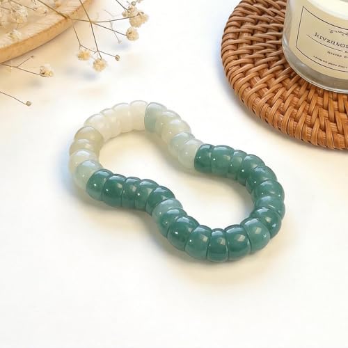 Image of Fidget Bracelet for Women Natural Bodhi Seeds Beaded Anxiety Stress Bracelets Zen Fidget Stretch Bracelets Alleviate Protection Healing Bodhi Jewelry Gifts for Women Men