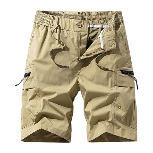 Short cargo multi-poches homme en coton pour vos randonnées d'été