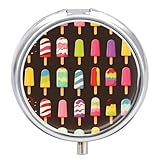 Pilulier parfait : chaque pilulier présente de superbes illustrations, combinant parfaitement beauté et praticité. Il dispose de 3 compartiments, parfait pour organiser des pilules, des vitamines, de l'huile de poisson, des suppléments ou d'autres médicaments d'urgence