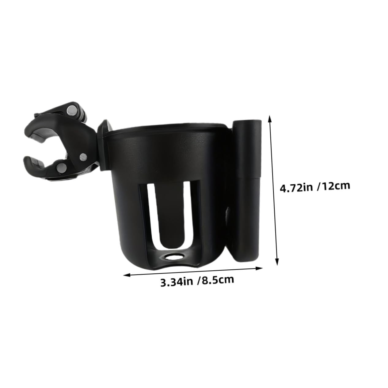 2 Stück Teiliges Babyflaschenhalter und Stroller Handyhalter mit Starkem Klammermechanismus Passend für Kinderwagen Fahrräder Rollstühle und Scooter Praktisches Reise-Accessoire