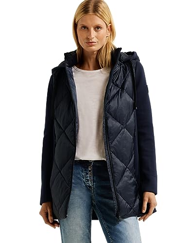 Cecil Damen B100779 Scuba Steppmantel, deep Blue,XL