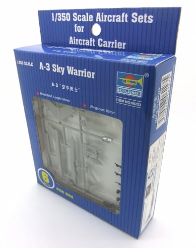 Trumpeter 1/350 A3D Skywarrior Aircraft Set for USS Nimitz (6-Box)