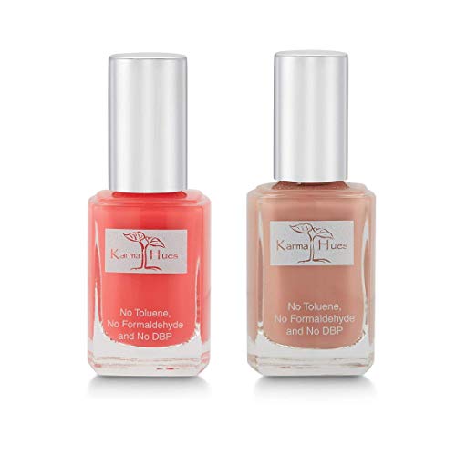 karma organic Beautiful Color | Combination Natural Nail Polish | Nontoxic Nail Art Vegan and Cruelty Free Nail Paint