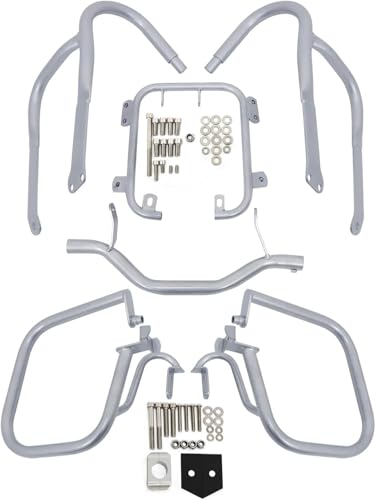 Protecteur de moteur de moto antichoc pour BMW R1200RT 04-12 silver