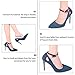 EXCEART 3 Sets High Heels Shoe Straps High Heels Ankle Shoelace Blisters Heels Pad Anti Skid Shoe Ankle Pu Leather Straps Belt Band for Women Ladies