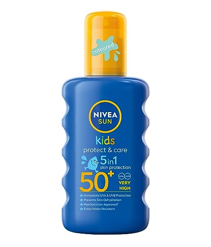 Nivea Sun Kids Schutz & Pflege Sonnenspray Lichtschutzfaktor 50+ 1er Pack (1 x 200 ml)