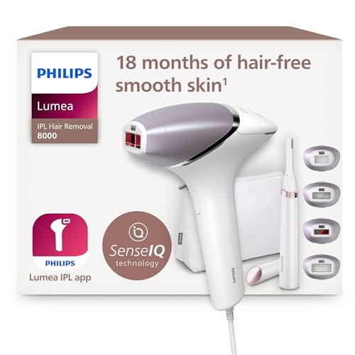 Philips Lumea serie 8000, dispositivo de depilación IPL, alternativa de...
