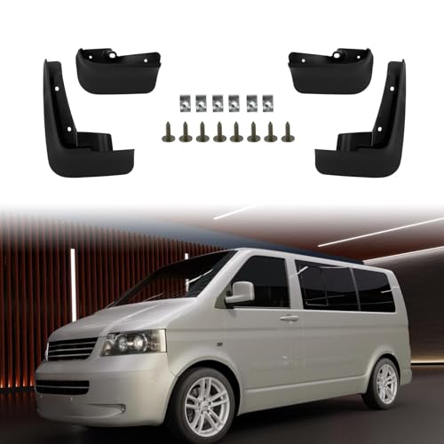 Bavettes anti-éclaboussures VW T5 T6 garde-boue voiture 2008-2020