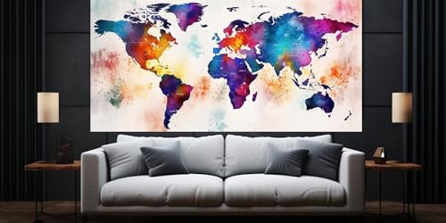 Grand Diamond Painting 160x80 cm F131 | Kit Complet 5D Peinture Diamant XL