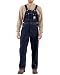 Carhartt Men's Denim Bib Overalls Unlined R08,Denim,34 x 32