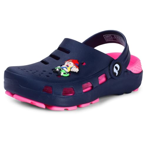 Image of DOCTOR EXTRA SOFT Unisex-Child Kids Classic Ultra Soft Clogs /Sandals with Adjustable Back Strap| Comfortable & LightWeight| Stylish & Anti-Skid| Indoor & Outdoor Casual Sports Mules Boys & Girls D-514