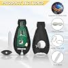 Vurkcy Key Fob Replacement for 2013-2021 Dodge Ram 1500/13-18 Ram 2500 3500 4500 5500 Car Keyless Entry Remote Control,GQ4-53T,4 Buttons,2Pcs
