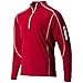 TGW Men's Eco Tour 1/4 Zip Golf Pullover Shirt Jacket for Golfing Red 3XL