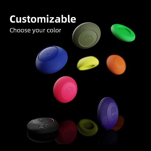 Skull & Co. Convex Thumb Grip Caps Joystick Cap Analogowa Stick Cap Thumbstick Grip Cover for Nintendo Switch Pro Controller & PS5 / PS4 / Slim/Pro Controller - czarna, 2 pary (4 szt.)