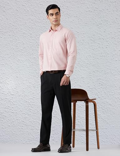 Image of Amazon Brand - Symbol Men Men's Stretchable Formal Pants | Trousers (Regular Fit)