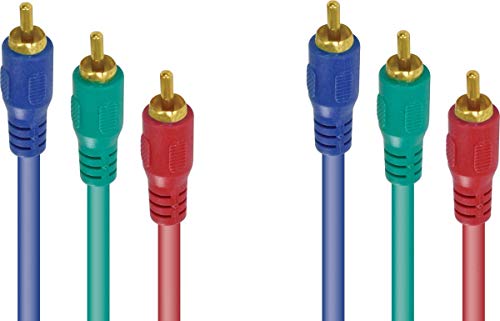 Cabo de Vídeo Componente (RGB) - Vinik - VC-2-25555 - 2 Metros