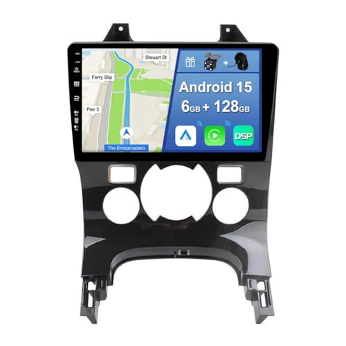 Autoradio Android 15 pour remplacer votre ancien système GPS obsolète de Peugeot 3008 5008