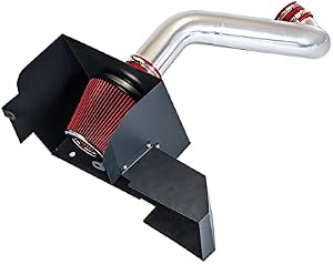 RTUNES RACING - RED - COLD AIR INTAKE w/HEAT SHIELD KIT Compatible For 13-18 DODGE 1500 / RAM 1500 3.6L V6 / 19 DODGE 1500 CLASSIC / 19-21 RAM 1500 CLASSIC 3.6L V6