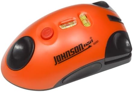 Johnson Level & Tool 9250 Laser Mouse, 30' Interior Range, Orange, 1 Laser Mouse