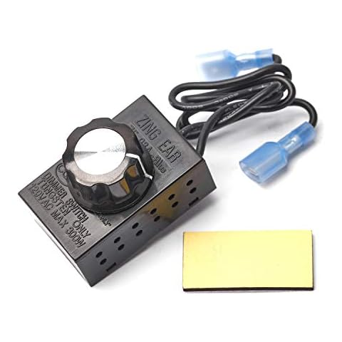 Criditpid Fireplace Stove Blower Fan Variable Rheostat Speed On/Off Switch Control, Fan Speed Control for Fireplace Stove Blower Cover