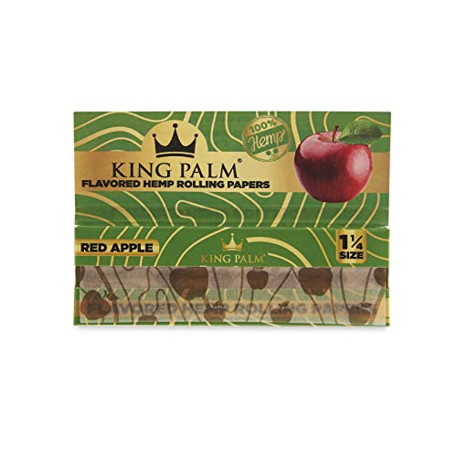 King Palm Flavored Rolling Papers - 1 1/4 Size - 40 Papers Per Pack - (Mixed Bundle) #TOP5