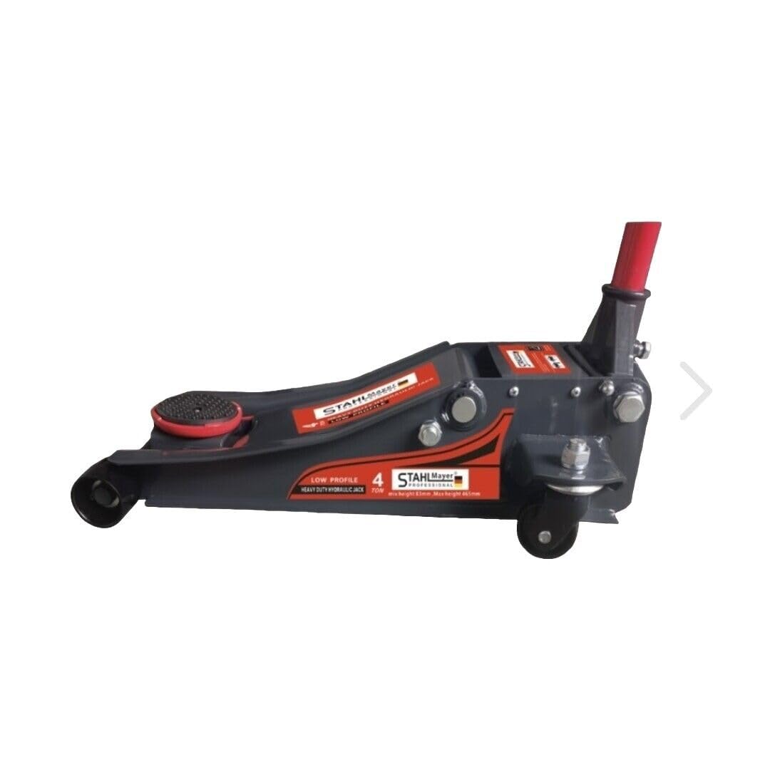 Wagenheber 4T Stahl/Gerrmany Rangierwagenheber extra Flach 75mm-500mmJack 4000 kg KFZ Auto PKW Hydraulik Doppelkolben Heber Stände
