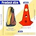 Imagen de XEIYEI Accesorios de Entrenamiento de Agilidad para Perros y Caballos 5 Set Agility Set Perros Barreras Juego de Obstáculos Niños 23cm para Entrenamiento de Animales y fútbol