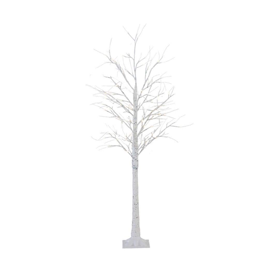 Kiki Floor lamps Led Floor Lamp Modern Creative Birch Tree Standard Lamp USB Fashion Bonsai Style Decoration Lamp Bedroom Living Room Floor Light (Color : White)