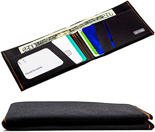 SlimFold MICRO Soft Shell Wallet - Thin RFID Minimalist Wallet for Men