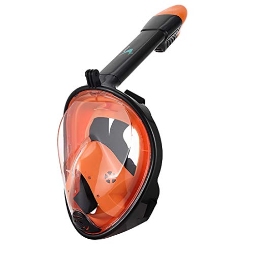 image for Thirty seven DAYS Full Face Snorkel Mask, Snorkeling Mask with Detacha