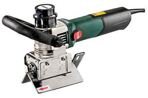 Image of Metabo 3 /8-Inch Metal Beveling Tool, 12,500 RPM, 13.0 AMP w /Lock-on Switch, Electronics, KFM 15-10 F, 601752620, Green
